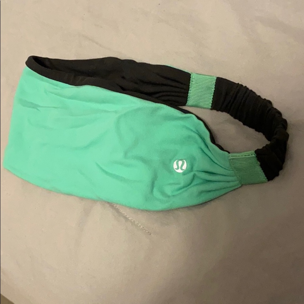 Lululemon Teal/Dark Gray Headband